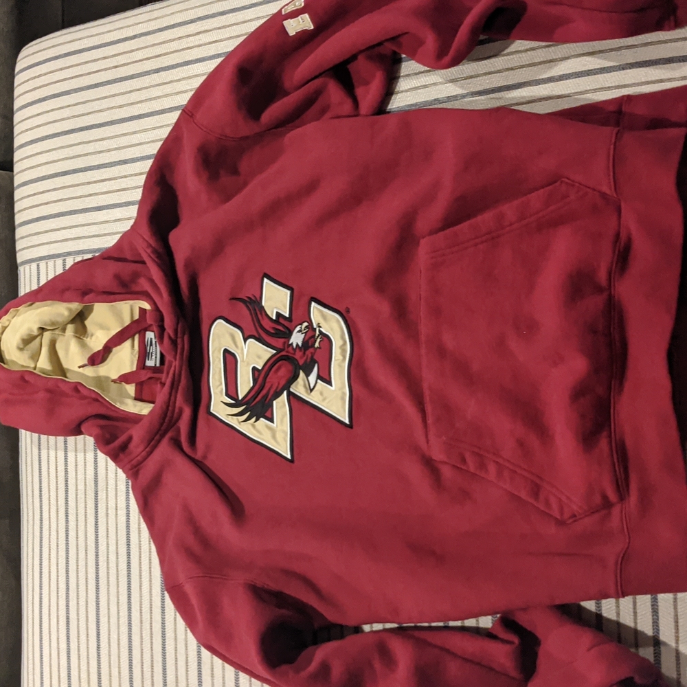 Boston College Hooded Sweatshirt (Large, EUC)